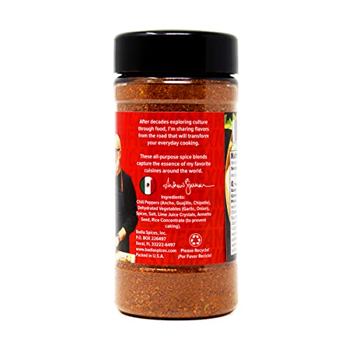Badia Mexican Fiesta Seasoning, Traditional Style, 4.5 oz (Pack of 6), Medium Red, Model S-PL-9217