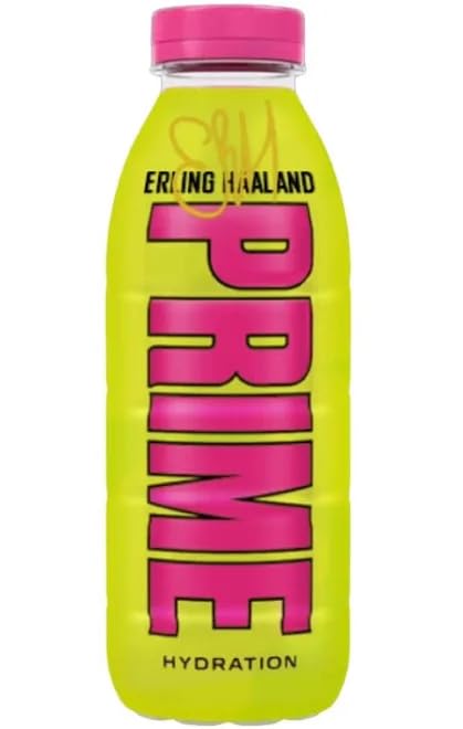 Generic Prime Sports Drink Erling Haaland LIMITED EDITION One Bottle of 16.9FL oz Hydration Beverage