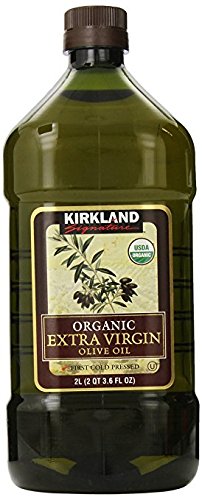 Kirkland Signature 2 x Organic Extra Virgin Olive Oil, 2 Liters - SET OF 4