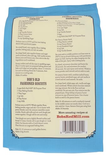 Bob'S Red Mill Unbleached White All-Purpose Flour, 5 Lb (Pack Of 4)
