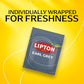 Lipton Earl Grey Tea Bags  Flavored Teabags  120 Total Bags (20ct - Pack of 6)