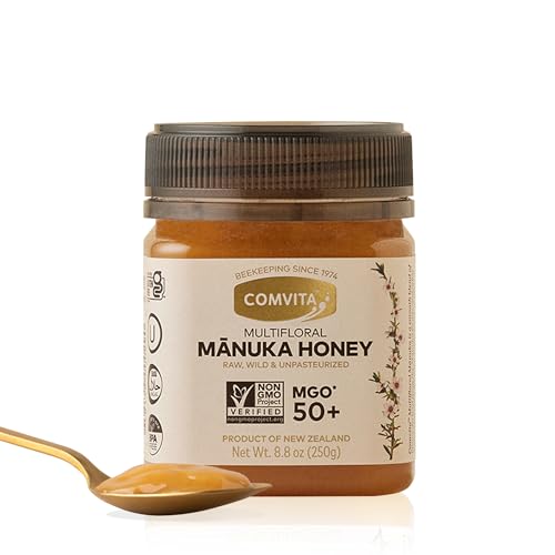 Comvita Mgo 50+ Raw Multifloral Manuka Honey I New Zealand'S #1 Manuka Brand I Authentic | Non-Gmo Superfood For Everyday Wellne