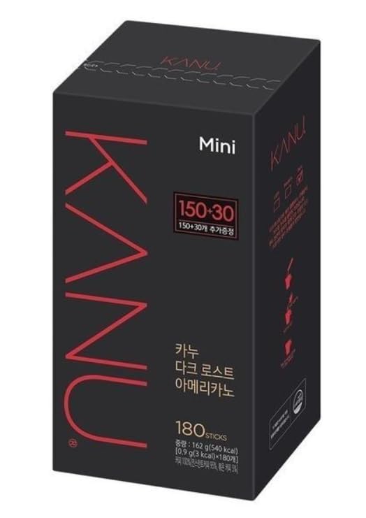 Kanu Mini Dark Roasted Coffee 0.9gx 180sticks