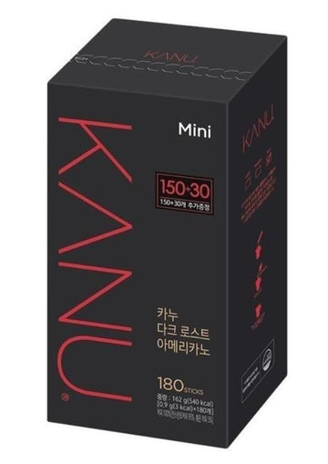 Kanu Mini Dark Roasted Coffee 0.9gx 180sticks