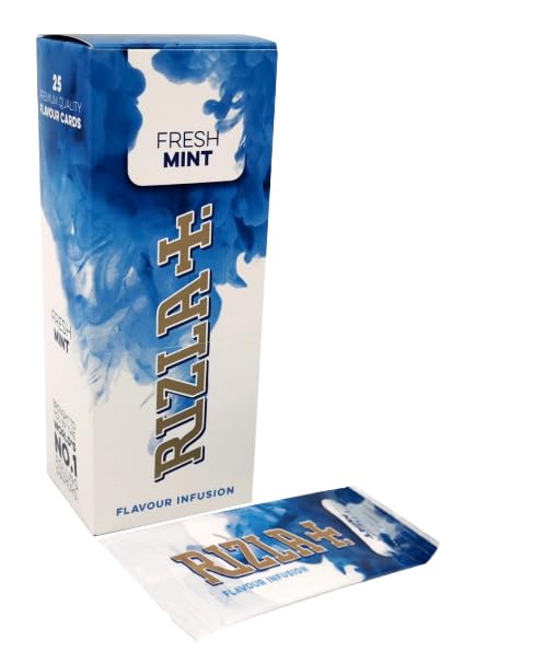 Rizla Fresh Mint Flavour Cards - 25 Packs, Model ZY-EJ-0817-29_SML