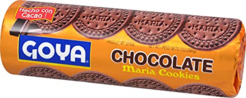 Goya Foods Maria Cookies Chocolate, 7 Ounce (Pack Of 16)
