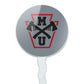 Mansfield University Secondary Logo Cupcake Picks Toppers Decoration Set Of 6