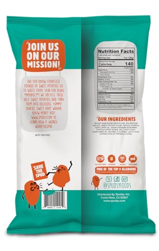 Spudsy Cheesy Cheddar Sweet Potato Puffs, 4 Oz, Pack of 1, No Color, Model SU01