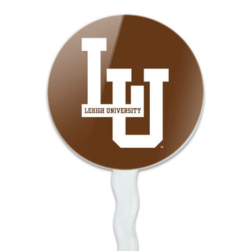 Lehigh University Primary Logo Cupcake Picks Toppers Decoration Set Of 6