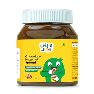 Little Joys Chocolate Spread For Kids | Sweetened With Jaggery | With Rich Hazelnut, Cocoa, Ragi & Bajra | No Refined Sugar, No 