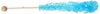 Rock Candy Crystal Sticks Blue Raspberry 12 Ct.