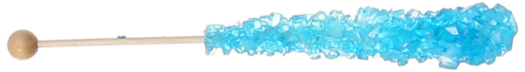 Rock Candy Crystal Sticks Blue Raspberry 12 Ct.