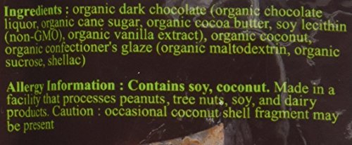 Next Organics Chocolate Covered Fruit Coconut Dark O, 4 Oz