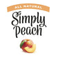 SMPLY JUICE PEACH (6x52.00)