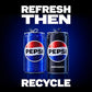 Pepsi Cola Soda Pop, Wild Cherry, 2 Liter Bottle