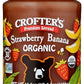 CROFTERS Organic Strawberry Banana Fruit Spread, 16.5 OZ