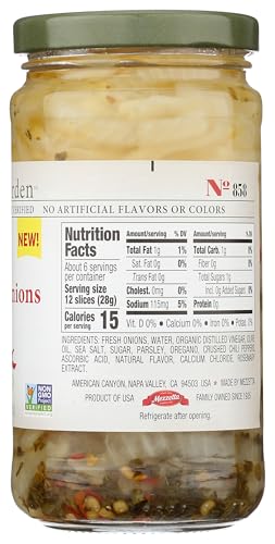 Jeffs Garden Spicy Pickled Onions  12 OZ