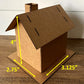 Gingerbread House Kit (Cardboard) - Pack Of 5 - Small Size - Designed & Made In The Usa - Christmas Holiday Craft For Home, Clas