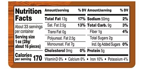 Member Mark Nuts | 2 Pound Container (2 Pounds, Whole Cashews)