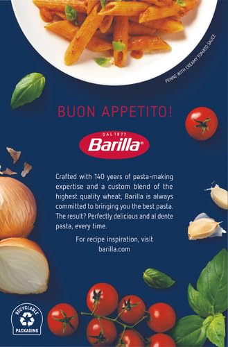Barilla Penne Pasta, 16 oz. Box - Non-GMO Pasta Made with Durum Wheat Semolina - Kosher Certified Pasta (Pack of 3)