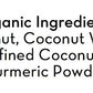 NUCO Certified ORGANIC Paleo Gluten Free Vegan Turmeric Coconut Wraps, 5 Count (One Pack of Five Wraps)