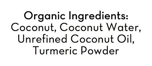 NUCO Certified ORGANIC Paleo Gluten Free Vegan Turmeric Coconut Wraps, 5 Count (One Pack of Five Wraps)