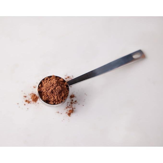 HERSHEE, Natural Unsweetened Cocoa, with 8 Oz Spoon Combo Pack