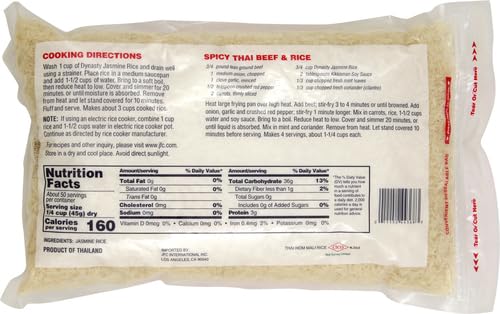 Dynasty Jasmine Rice, 5 Lb