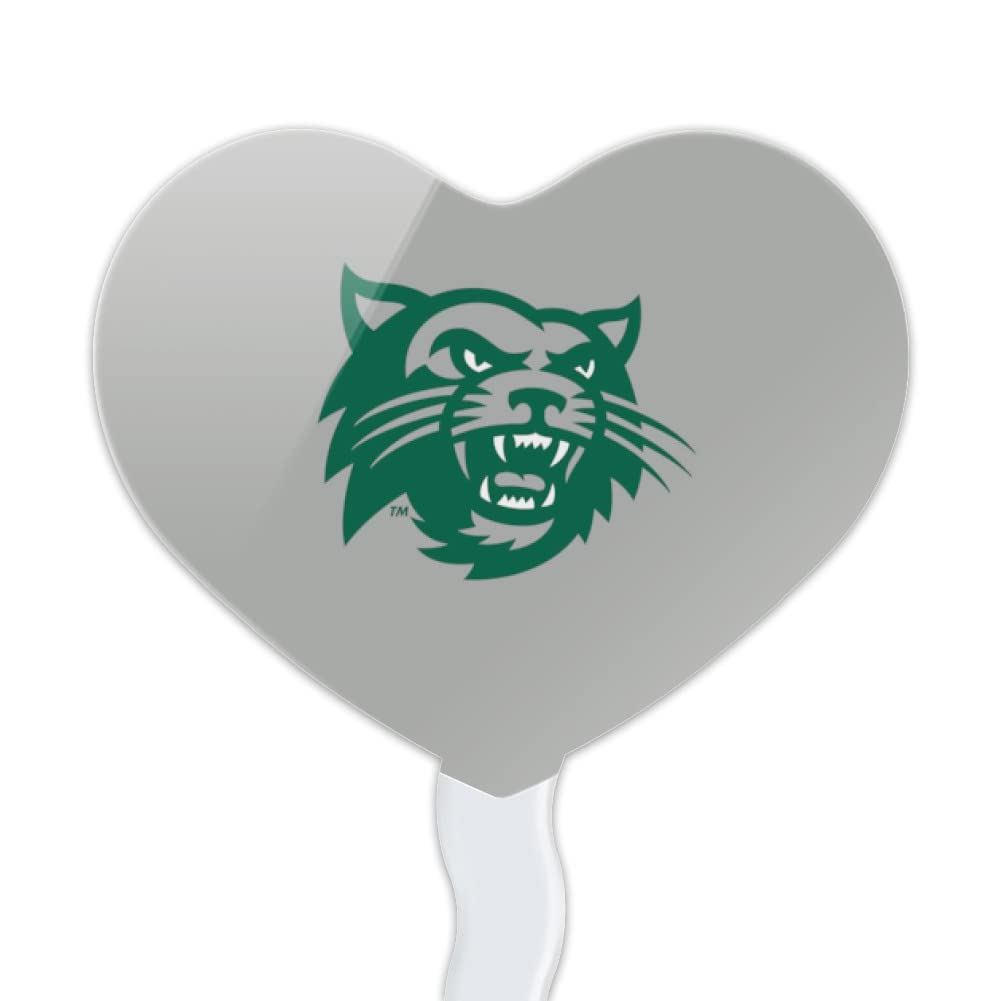 GRAPHICS & MORE Cupcake Picks Set of 6 - Acrylic Heart Toppers - NW Missouri State University, One Size