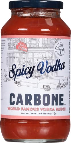 Carbone Spicy spirit-inspired flavor Pasta Sauce | Vegetarian, Gluten Free, Low Carb | 24 Fl Oz