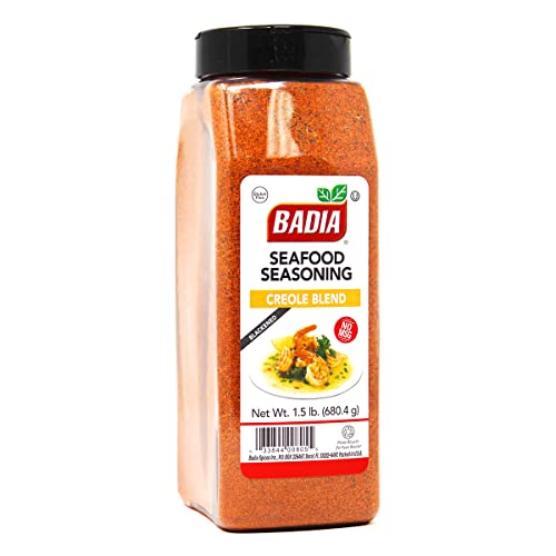 Badia Seafood Seasoning Creole Blend(Blackened),1.5 Pound (Pack Of 6)