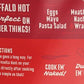Kosmos Q Hot Buffalo Wing Dust - 5 Oz Bag For Wings, Popcorn & More - Hot Smoky Buffalo Bbq Wings Dry Rub With Cayenne, Blue Che