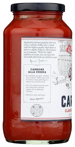 Carbone Sauce Pasta spirit-inspired flavor 24 OZ