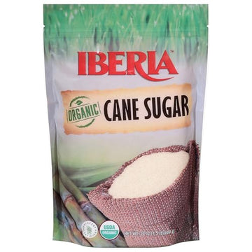 Iberia Organic Premium Cane Sugar, 1.5 Lb. (Pack Of 3) 100% Natural, Non Gmo, Pure Cane Sugar