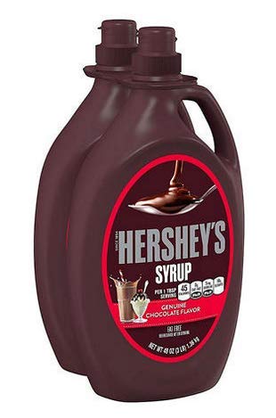 Hershey's Chocolate Syrup (48 oz, 2 ct.) AS, 2 Pack