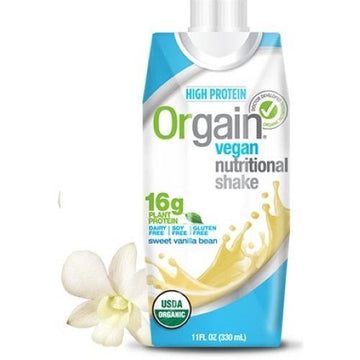 Orgain Shake Sngle SWT Vnla Be V