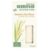 Amisa Organic Gluten Free Brown Rice Flour - 500g (1.1 lbs)