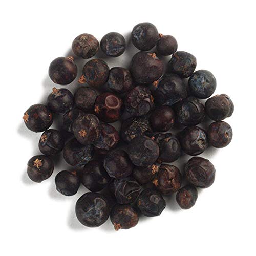 Frontier Co-op Organic Whole Juniper Berries, 1 lb, Blue, Pack of 1