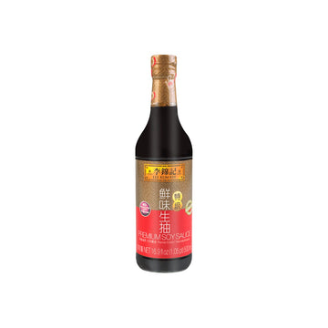 Lee Kum Kee Premium Soy Sauce, 16.9-Ounce Bottle (Pack Of 2)