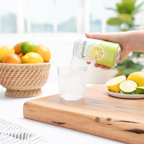 Spindrift Lemon Limeade Can 12 Ounce (Pack Of 24)