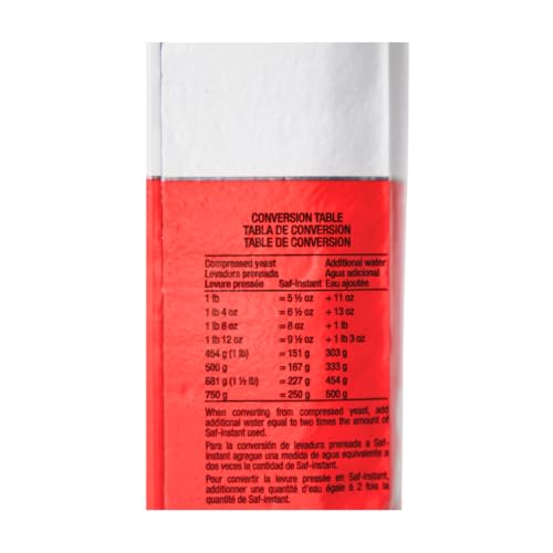 Saf-Instant Yeast Red Label Single 1 Lb (16Oz) Package