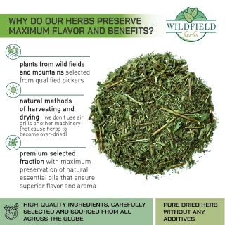 50 Bags Lemon Verbena Tea Dried Cut Leaves Herb Cedron (Aloysia Citrodora) - 50 Count 1.5G Lemon Beebrush Loose Leaf Herbal Tea