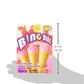 Hapi Bing Bing Cone Snack with Strawberry Flavored Filling, 2.5 Ounce (Pack of 2)