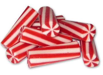 Mini Strawberry Licorice Candy Canes 4.4 Pounds Christmas Gummy Candy Bulk-BIG BAG