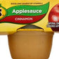 Motts Cinnamon Applesauce, 4 oz cups, 6 count