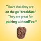 belVita Breakfast Bars Biscuits, Chocolate, 30 Total Packs, 6 Boxes (4 Biscuits Per Pack)