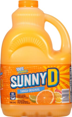 Sunny D Orange Flavored Citrus Punch, Tangy Original, Gallon