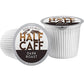 Worlds Best Half Caff Dark Roast Coffee 100ct. Solar Energy Produced Recyclable Single Serve Dark Roast Coffee Pods - 100% Arabica Coffee California Roasted  KCup Compatible