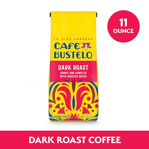 Caf   Bustelo Dark Roast Ground Coffee 11 Ounce Bag