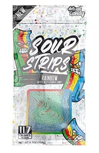 Sour Strips Rainbow (Pack Of 3)
